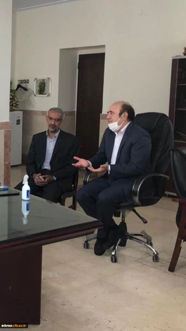 جلسه کیفیت بخشی به آموزش مجازی دانشگاه فرهنگیان استان تهران 7