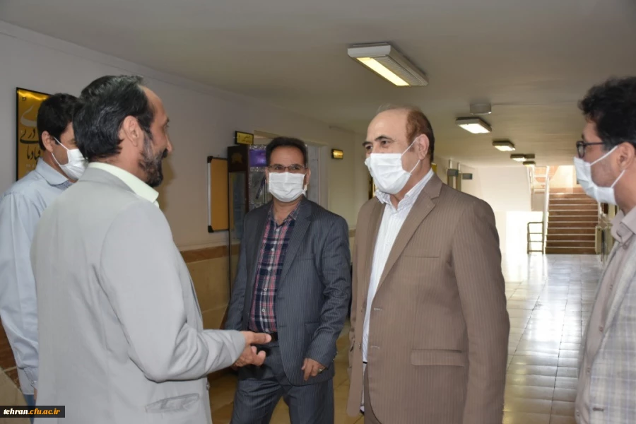 بازدید سرزده دکتر بلاغی از پردیس شهید مفتح 6