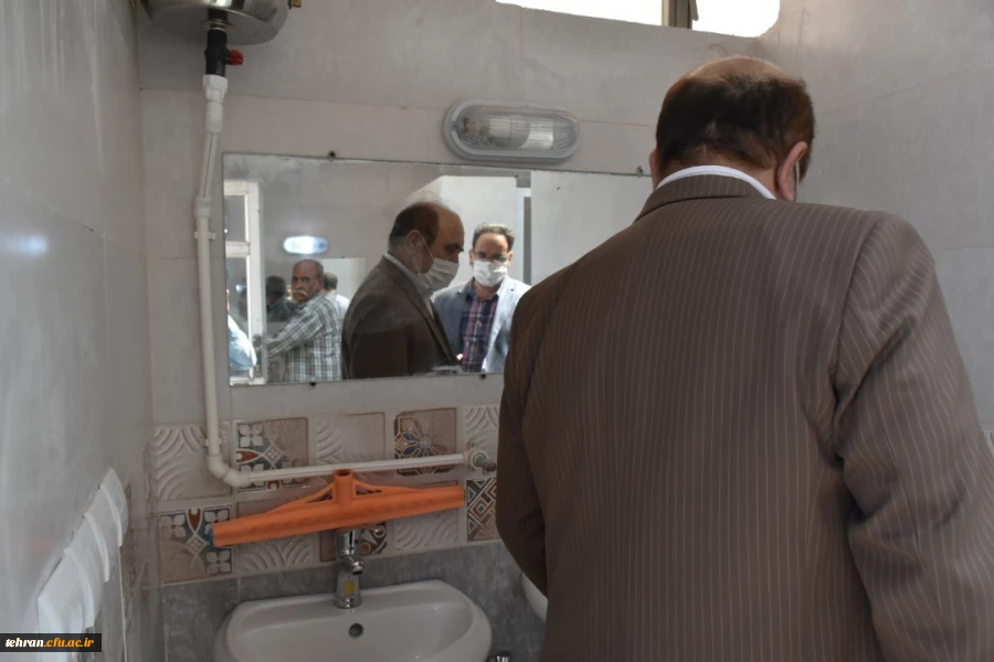 بازدید سرزده دکتر بلاغی از پردیس شهید مفتح 8