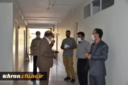 بازدید سرزده دکتر بلاغی از پردیس شهید مفتح 10