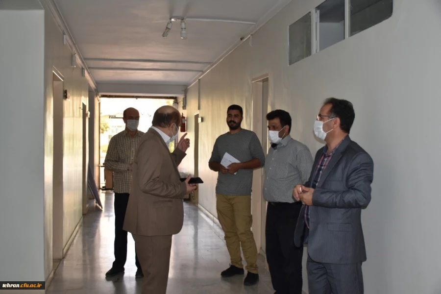 بازدید سرزده دکتر بلاغی از پردیس شهید مفتح 10