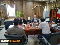 بازدید سرپرست امور پردیس های تهران از مرکز شهید بهشتی 2