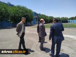 بازدید سرپرست امور پردیس های تهران از مرکز شهید بهشتی 5