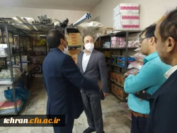 بازدید سرپرست مدیریت امور پردیس های تهران از مرکز شهید بهشتی 