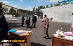 بازدید سرپرست مدیریت امور پردیس های استان تهران از روند مصاحبه در پردیس ها و مراکز استان 5