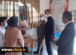 بازدید سرپرست مدیریت امور پردیس های استان تهران از روند مصاحبه در پردیس ها و مراکز استان 4