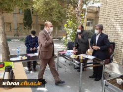 بازدید سرپرست مدیریت امور پردیس های استان تهران از روند مصاحبه در پردیس ها و مراکز استان 3