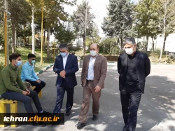 بازدید سرپرست مدیریت امور پردیس های استان تهران از روند مصاحبه در پردیس ها و مراکز استان 6