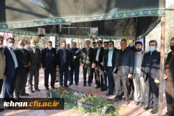 دکتر حسین خنیفر در آیین گرامی داشت نخستین سالگرد شهادت سردار دل ها و مراسم افتتاح مجتمع فرهنگی - تربیتی شهید سپهبد سلیمانی در جوار مزار شهید گمنام پردیس شهید مفتح 2