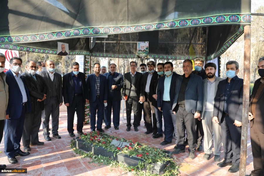 دکتر حسین خنیفر در آیین گرامی داشت نخستین سالگرد شهادت سردار دل ها و مراسم افتتاح مجتمع فرهنگی - تربیتی شهید سپهبد سلیمانی در جوار مزار شهید گمنام پردیس شهید مفتح 2