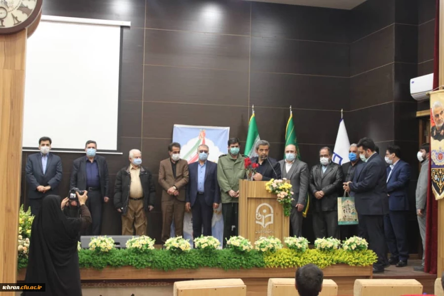 دکتر حسین خنیفر در آیین گرامی داشت نخستین سالگرد شهادت سردار دل ها و مراسم افتتاح مجتمع فرهنگی - تربیتی شهید سپهبد سلیمانی در جوار مزار شهید گمنام پردیس شهید مفتح 5