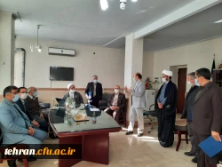 آیین تقدیر از کارکنان رزمنده و جانباز مدیریت امور پردیس های استان تهران 4