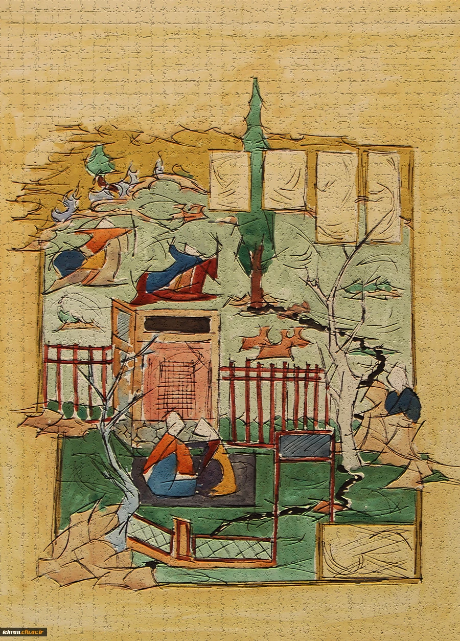 نمایشگاه مجازی نقاشی استاد عباس فتوحی، عضو هیئت علمی مرکز آموزش عالی شهدای مکه برگزار می شود. 9