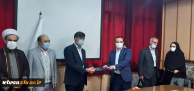 مراسم تکریم و معارفه مسئولان بسیج اساتید دانشگاه فرهنگیان استان تهران برگزار شد.