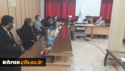 مراسم تکریم و معارفه مسئولان بسیج اساتید دانشگاه فرهنگیان استان تهران برگزار شد. 5