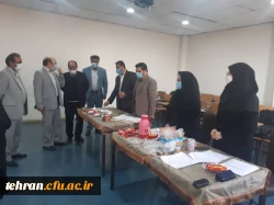 بازدید سرپرست مدیریت امور پردیس های استان تهران از  مراحل مصاحبه و بهسازی مرکز شهید بهشتی   4