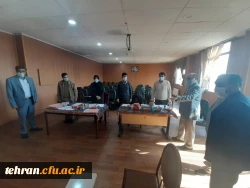 بازدید سرپرست مدیریت امور پردیس های استان تهران از  مراحل مصاحبه و بهسازی مرکز شهید بهشتی   5