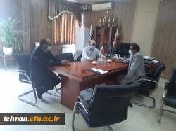 بازدید سرپرست مدیریت امور پردیس های استان تهران از  مراحل مصاحبه و بهسازی مرکز شهید بهشتی   8