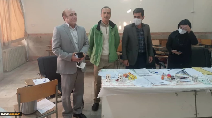 بازدید دکتر بلاغی از مراحل مصاحبه مهارت آموزان ماده 28 مرکز شهدای مکه 2