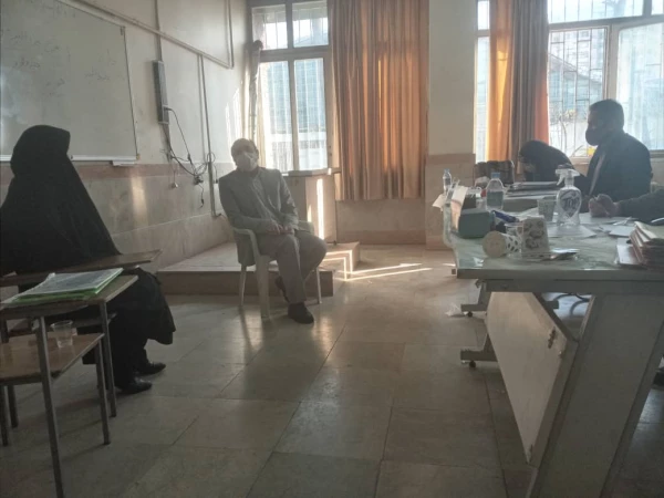 بازدید دکتر بلاغی از مراحل مصاحبه مهارت آموزان ماده 28 مرکز شهدای مکه 3