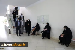 رییس دانشگاه فرهنگیان از روند برگزاری مصاحبه مهارت آموزان ماده 28 از مرکز شهید شرافت بازدید کرد.  3