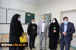 رییس دانشگاه فرهنگیان از روند برگزاری مصاحبه مهارت آموزان ماده 28 از مرکز شهید شرافت بازدید کرد.  4