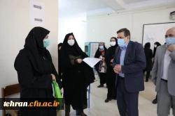 رییس دانشگاه فرهنگیان از روند برگزاری مصاحبه مهارت آموزان ماده 28 از مرکز شهید شرافت بازدید کرد.  5