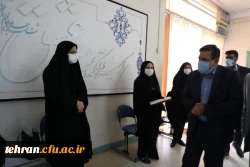 رییس دانشگاه فرهنگیان از روند برگزاری مصاحبه مهارت آموزان ماده 28 از مرکز شهید شرافت بازدید کرد.  6