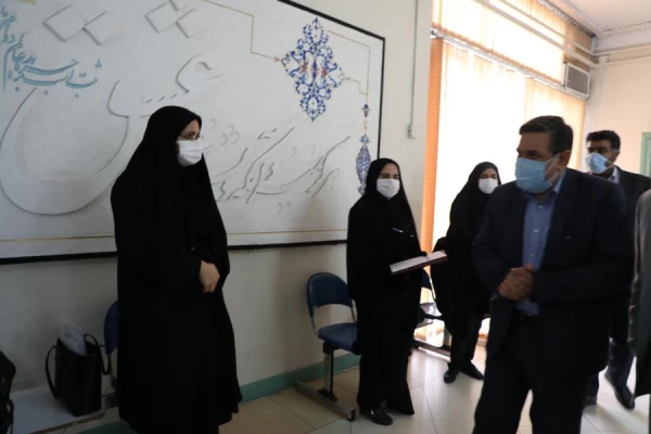 رییس دانشگاه فرهنگیان از روند برگزاری مصاحبه مهارت آموزان ماده 28 از مرکز شهید شرافت بازدید کرد.  6