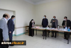 رییس دانشگاه فرهنگیان از روند برگزاری مصاحبه مهارت آموزان ماده 28 از مرکز شهید شرافت بازدید کرد.  7