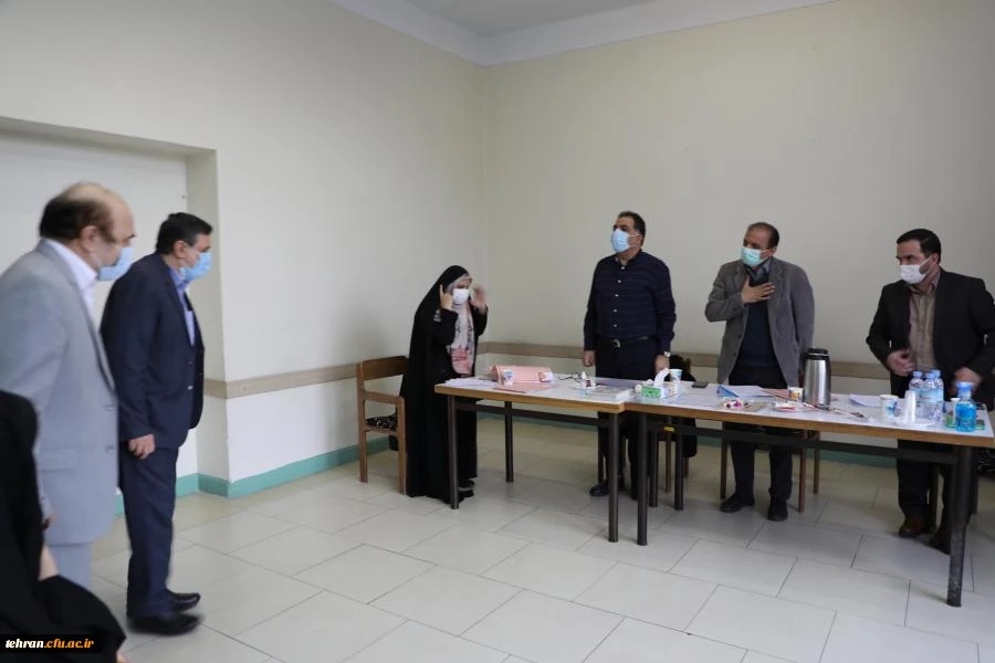 رییس دانشگاه فرهنگیان از روند برگزاری مصاحبه مهارت آموزان ماده 28 از مرکز شهید شرافت بازدید کرد.  7