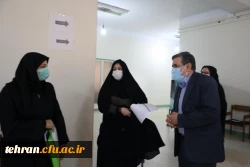 رییس دانشگاه فرهنگیان از روند برگزاری مصاحبه مهارت آموزان ماده 28 از مرکز شهید شرافت بازدید کرد.  8