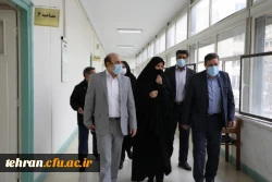 رییس دانشگاه فرهنگیان از روند برگزاری مصاحبه مهارت آموزان ماده 28 از مرکز شهید شرافت بازدید کرد.  9