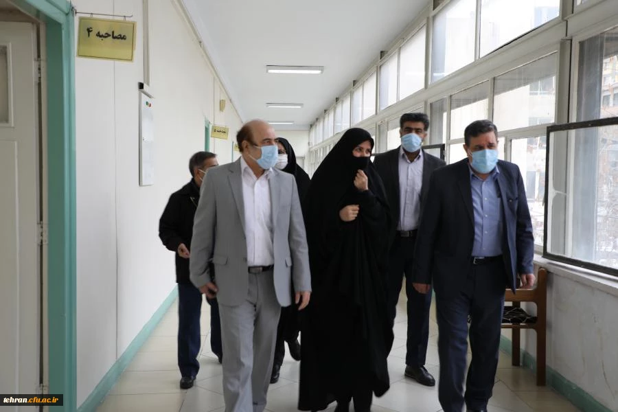 رییس دانشگاه فرهنگیان از روند برگزاری مصاحبه مهارت آموزان ماده 28 از مرکز شهید شرافت بازدید کرد.  9