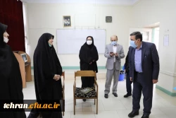 رییس دانشگاه فرهنگیان از روند برگزاری مصاحبه مهارت آموزان ماده 28 از مرکز شهید شرافت بازدید کرد.  10