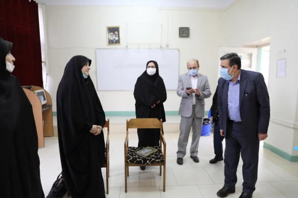 رییس دانشگاه فرهنگیان از روند برگزاری مصاحبه مهارت آموزان ماده 28 از مرکز شهید شرافت بازدید کرد.  10