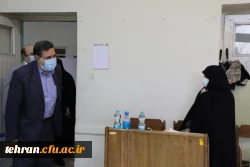 رییس دانشگاه فرهنگیان از روند برگزاری مصاحبه مهارت آموزان ماده 28 از مرکز شهید شرافت بازدید کرد.  12