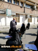 بازدید سرپرست مدیریت امور پردیس های استان تهران از روند برگزاری مصاحبه مرکز شهید باهنر   4