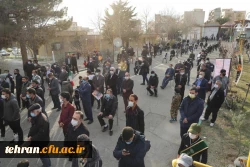 آیین تشییع و تدفین پیکر مطهر شهید گمنام در پردیس شهید چمران دانشگاه فرهنگیان تهران به روایت تصویر 5