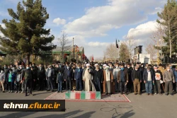 آیین تشییع و تدفین پیکر مطهر شهید گمنام در پردیس شهید چمران دانشگاه فرهنگیان تهران به روایت تصویر 11