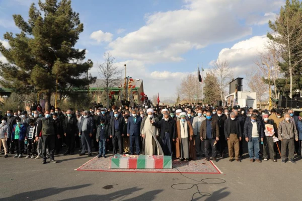 آیین تشییع و تدفین پیکر مطهر شهید گمنام در پردیس شهید چمران دانشگاه فرهنگیان تهران به روایت تصویر 11