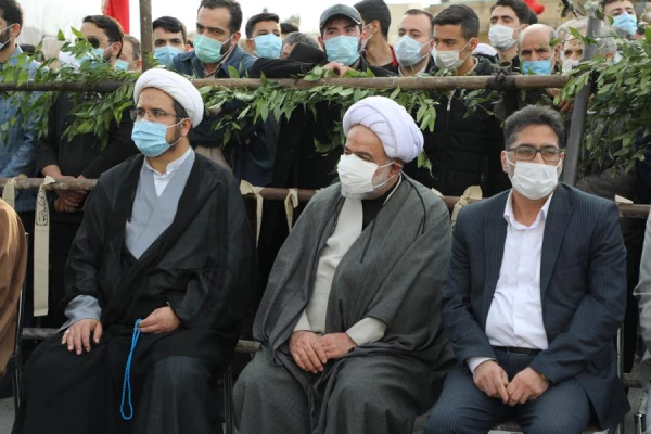 آیین تشییع و تدفین پیکر مطهر شهید گمنام در پردیس شهید چمران دانشگاه فرهنگیان تهران به روایت تصویر 13