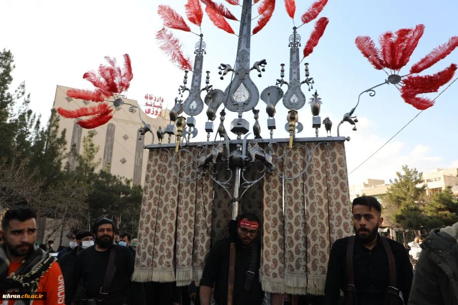 آیین تشییع و تدفین پیکر مطهر شهید گمنام در پردیس شهید چمران دانشگاه فرهنگیان تهران به روایت تصویر 15