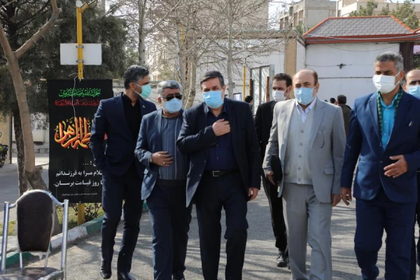 آیین تشییع و تدفین پیکر مطهر شهید گمنام در پردیس شهید چمران دانشگاه فرهنگیان تهران به روایت تصویر 16