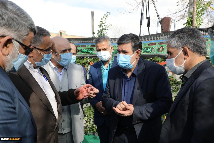 آیین تشییع و تدفین پیکر مطهر شهید گمنام در پردیس شهید چمران دانشگاه فرهنگیان تهران به روایت تصویر 19