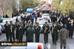 آیین تشییع و تدفین پیکر مطهر شهید گمنام در پردیس شهید چمران دانشگاه فرهنگیان تهران به روایت تصویر 20