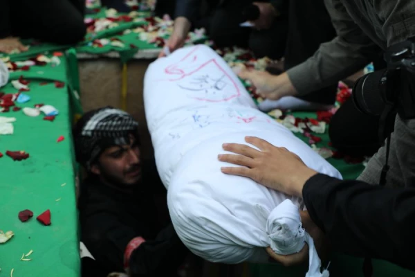 آیین تشییع و تدفین پیکر مطهر شهید گمنام در پردیس شهید چمران دانشگاه فرهنگیان تهران به روایت تصویر 21