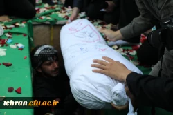 آیین تشییع و تدفین پیکر مطهر شهید گمنام در پردیس شهید چمران دانشگاه فرهنگیان تهران به روایت تصویر 37