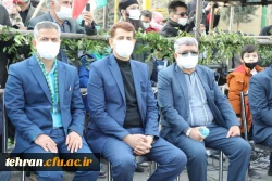 آیین تشییع و تدفین پیکر مطهر شهید گمنام در پردیس شهید چمران دانشگاه فرهنگیان تهران به روایت تصویر 22