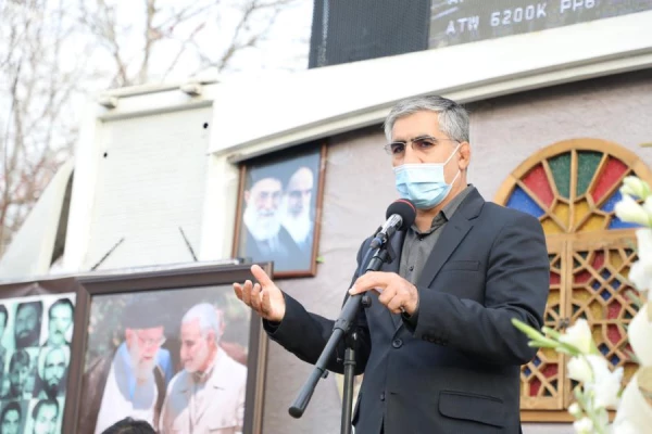 آیین تشییع و تدفین پیکر مطهر شهید گمنام در پردیس شهید چمران دانشگاه فرهنگیان تهران به روایت تصویر 23